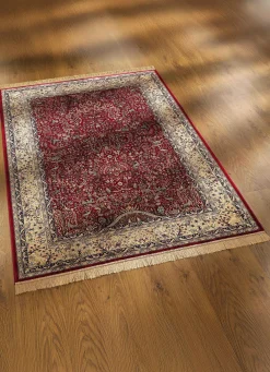 Sale BADER Brücken und Teppiche in prachtvollem persischen Dessin ROT