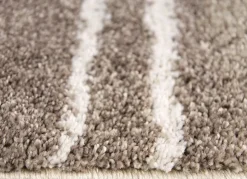 Hot BADER Brücken und Teppiche mit fein gearbeiteter Bordüre BEIGE
