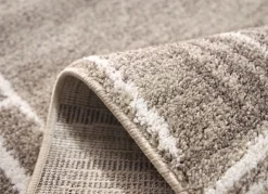 Hot BADER Brücken und Teppiche mit fein gearbeiteter Bordüre BEIGE