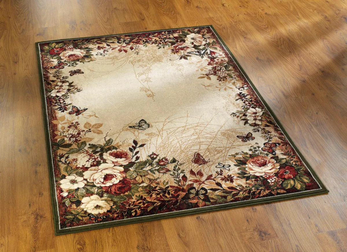 Clearance BADER Brücken und Teppiche mit floralen Motiven BUNT