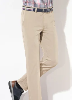 Discount BADER "Brühl"-Hose mit Gürtel in 3 Farben KITT