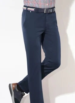 Discount BADER "Brühl"-Hose mit Gürtel in 3 Farben MARINE