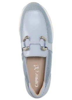 BADER Caprice Slipper mit Zierspange PASTELLBLEU