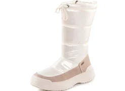 Clearance CAPRICE Stiefel mit schimmerndem Textilmaterial PERLWEISS-TAUPE