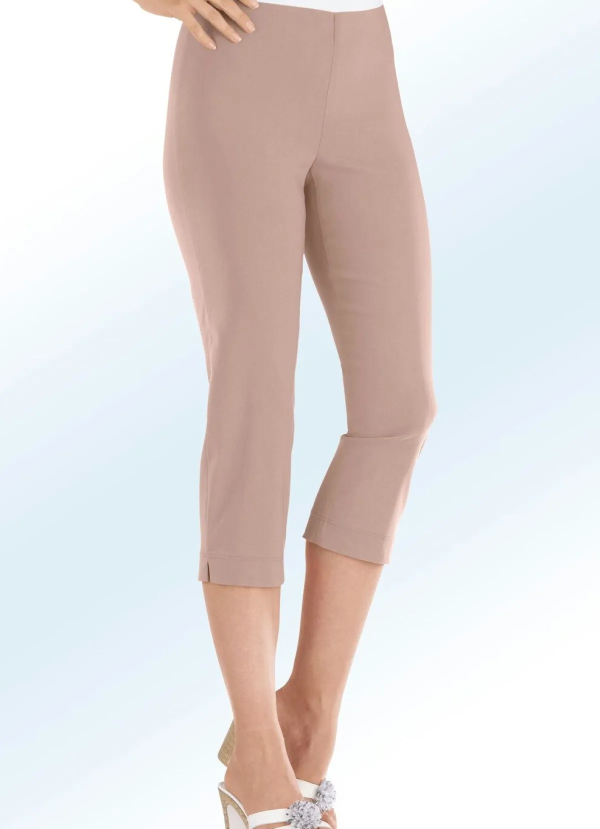 Online KLAUS MODELLE MADE IN GERMANY Caprihose in 14 Farben ROSENHOLZ