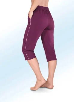 Hot PLANTIER Caprihose mit bequemem Dehnbund BEERE