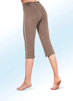 Best BADER Caprihose mit Dehnbund rundum NUGAT