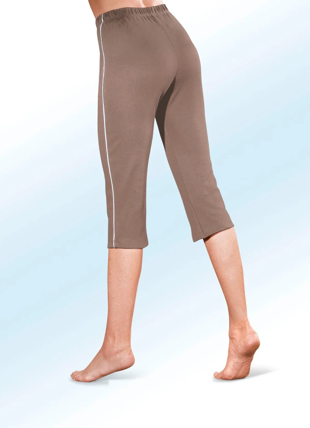 Best BADER Caprihose mit Dehnbund rundum NUGAT