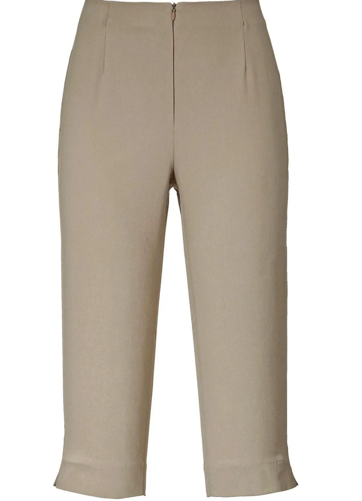 Discount BADER Caprihose mit komfortablem Dehnbund TAUPE