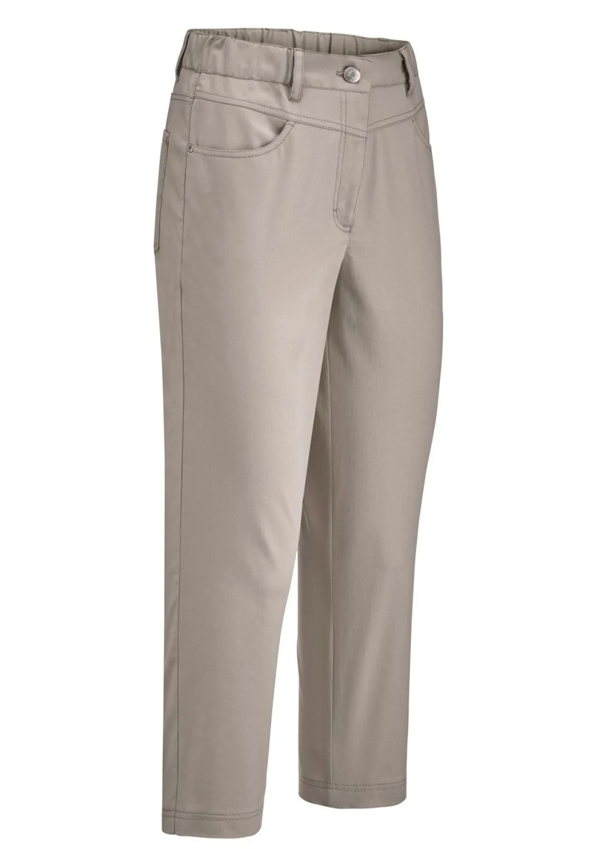 Online BADER Caprihose in 4-Pocket-Form SAND