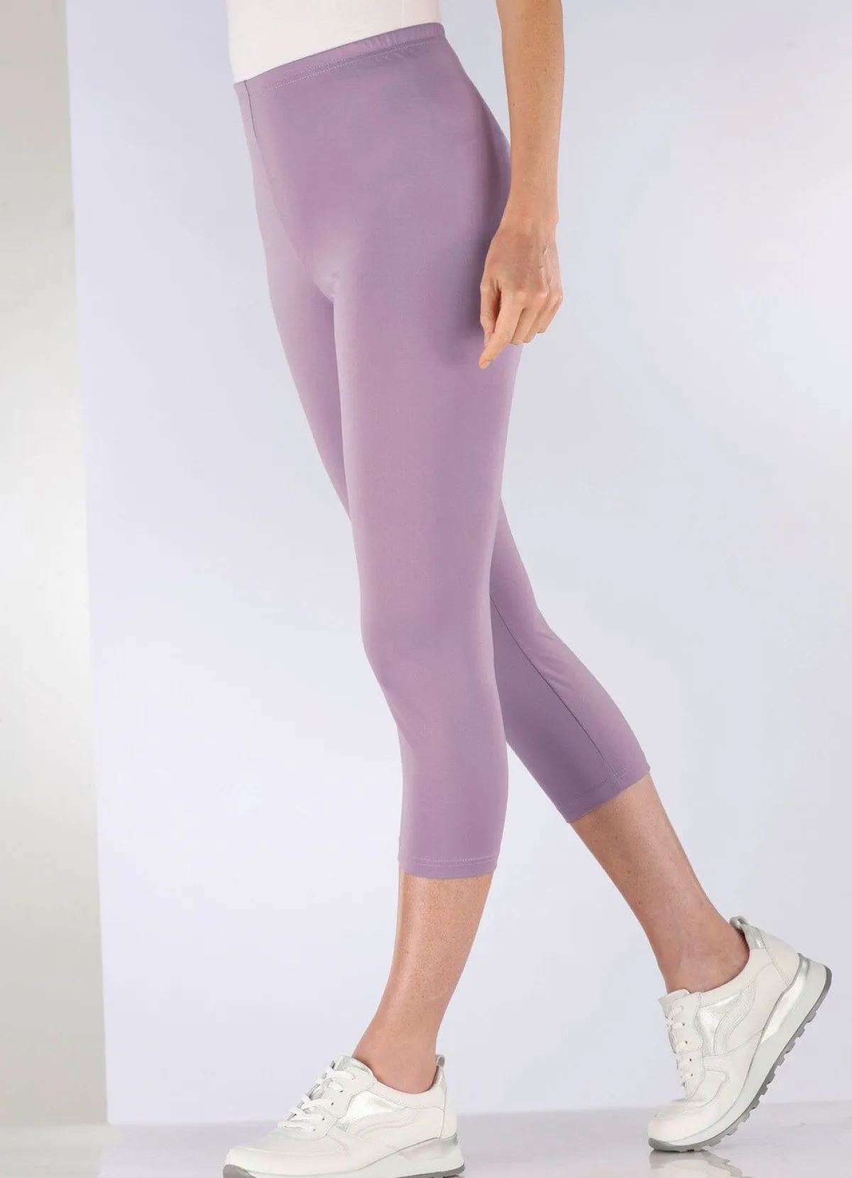 Clearance KLAUS MODELLE MADE IN GERMANY Capri-Leggings ROSENHOLZ