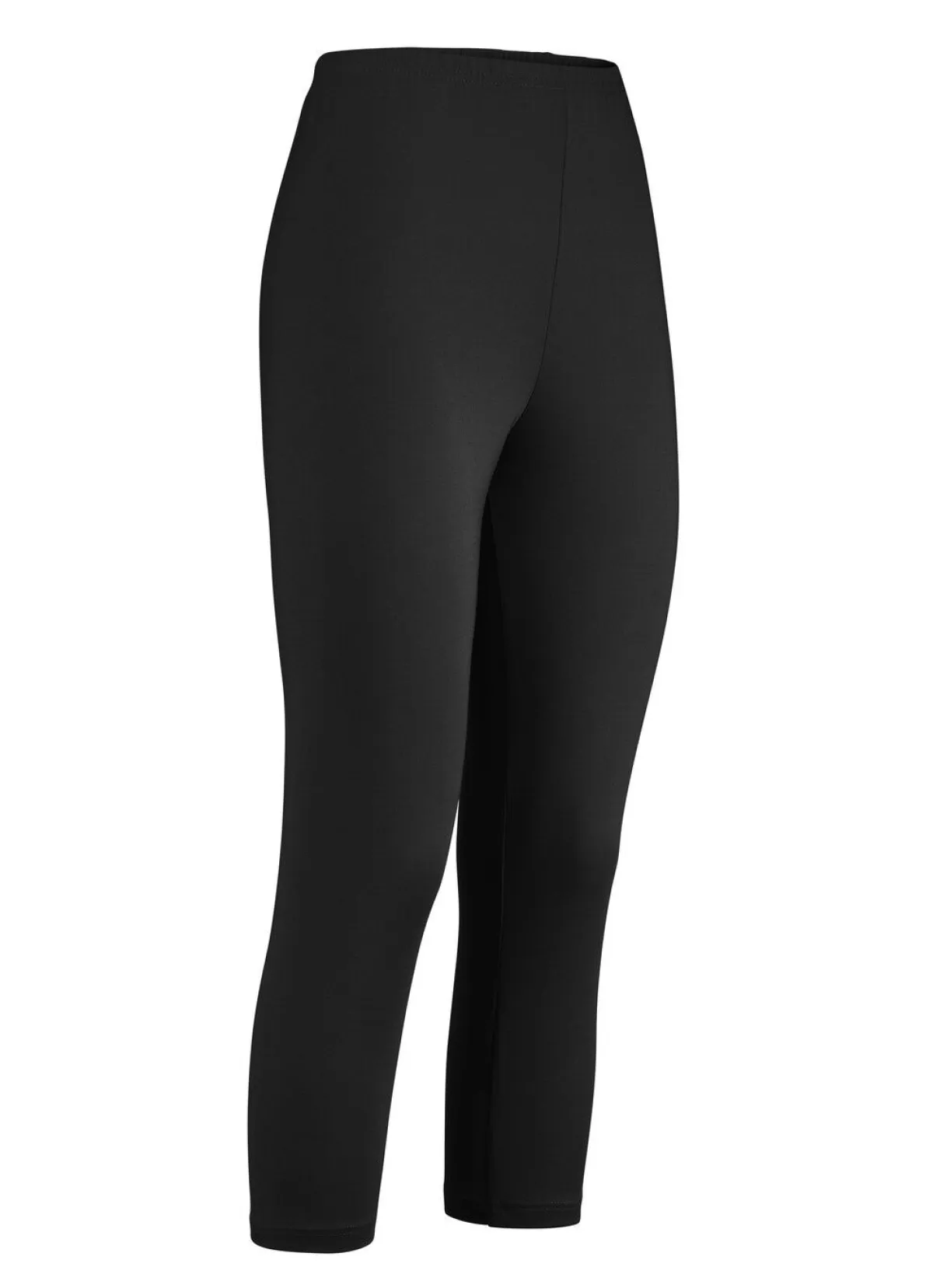 Hot KLAUS MODELLE MADE IN GERMANY Capri-Leggings SCHWARZ