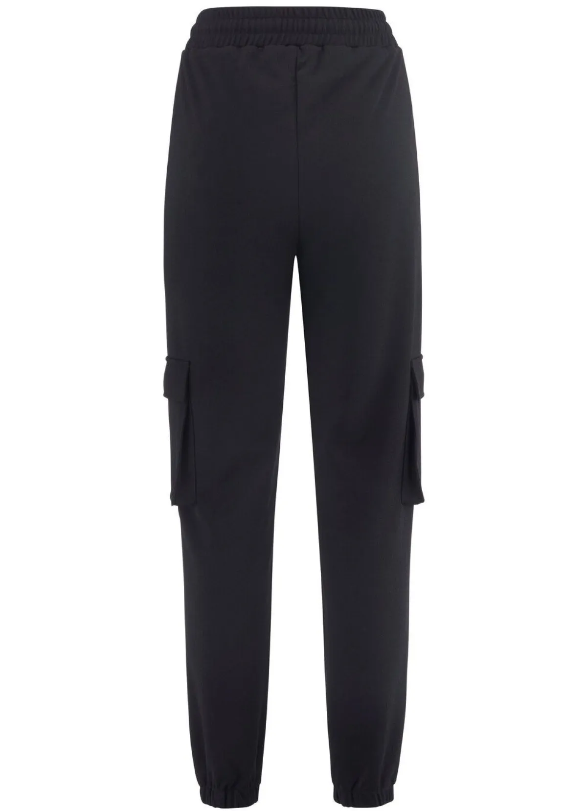 BADER Cargohose im Joggpant-Style SCHWARZ