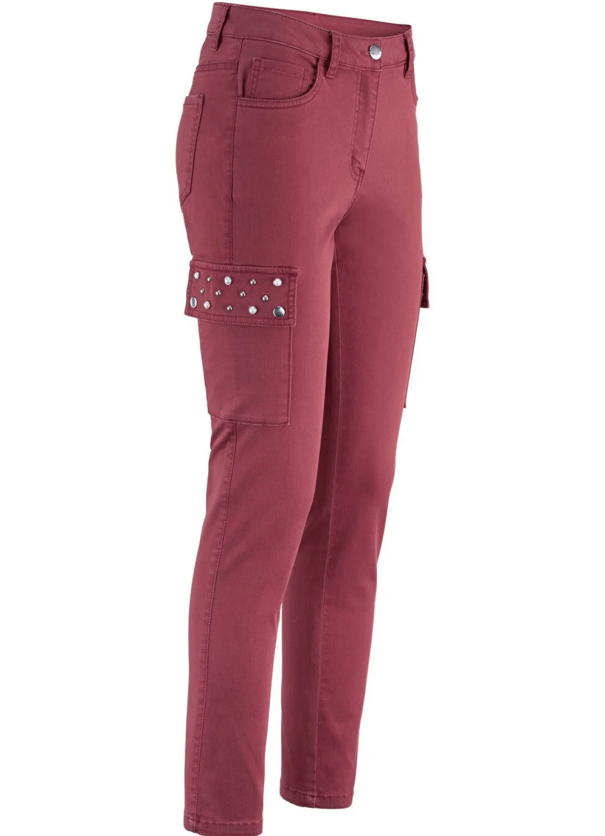 Best BADER Cargohose in 5-Pocket-Form ROSTROT