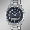CASIO Herrenuhr mit Titanbandgehäuse