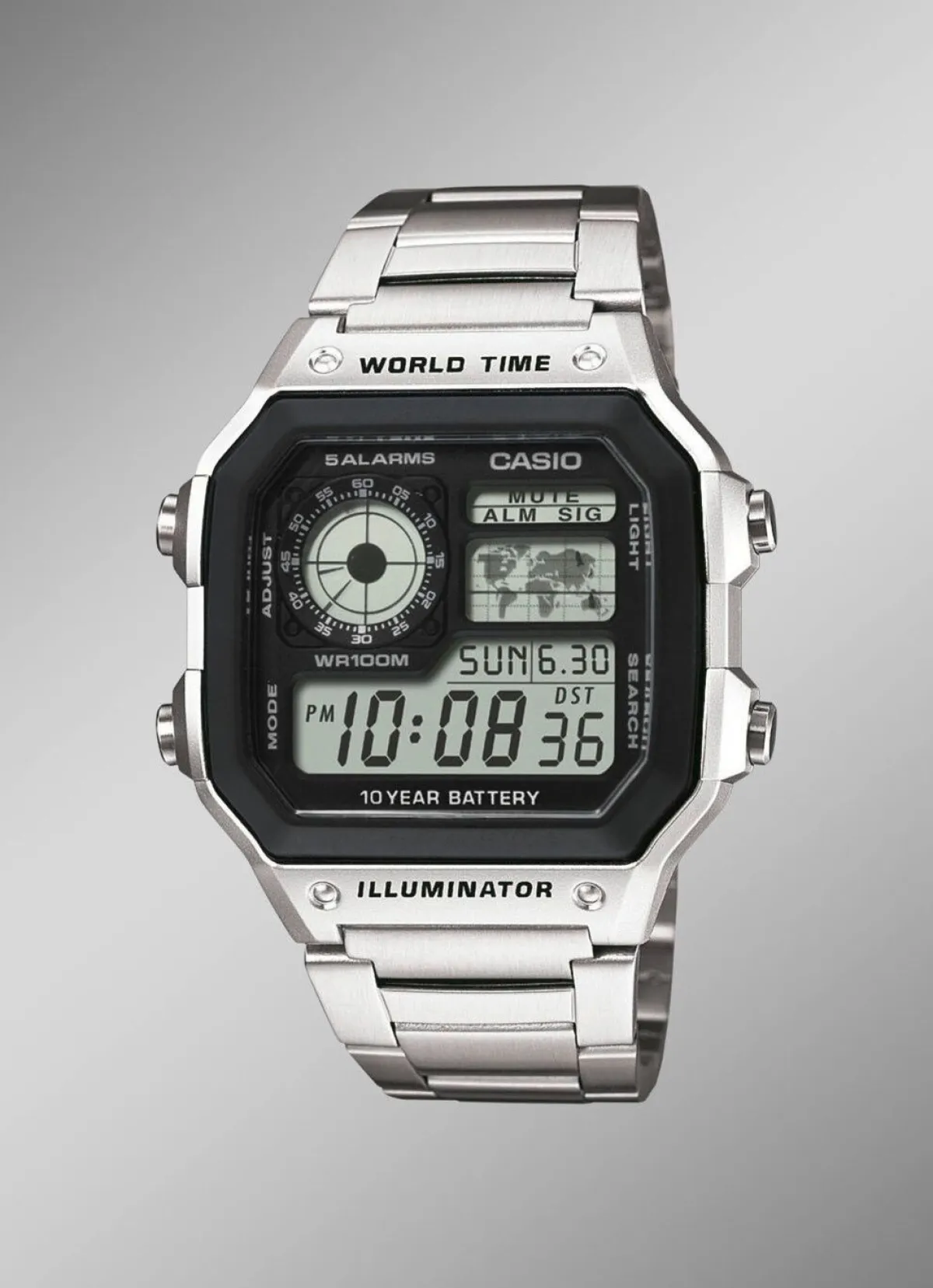 Discount CASIO Illuminator Digital-Herrenuhr