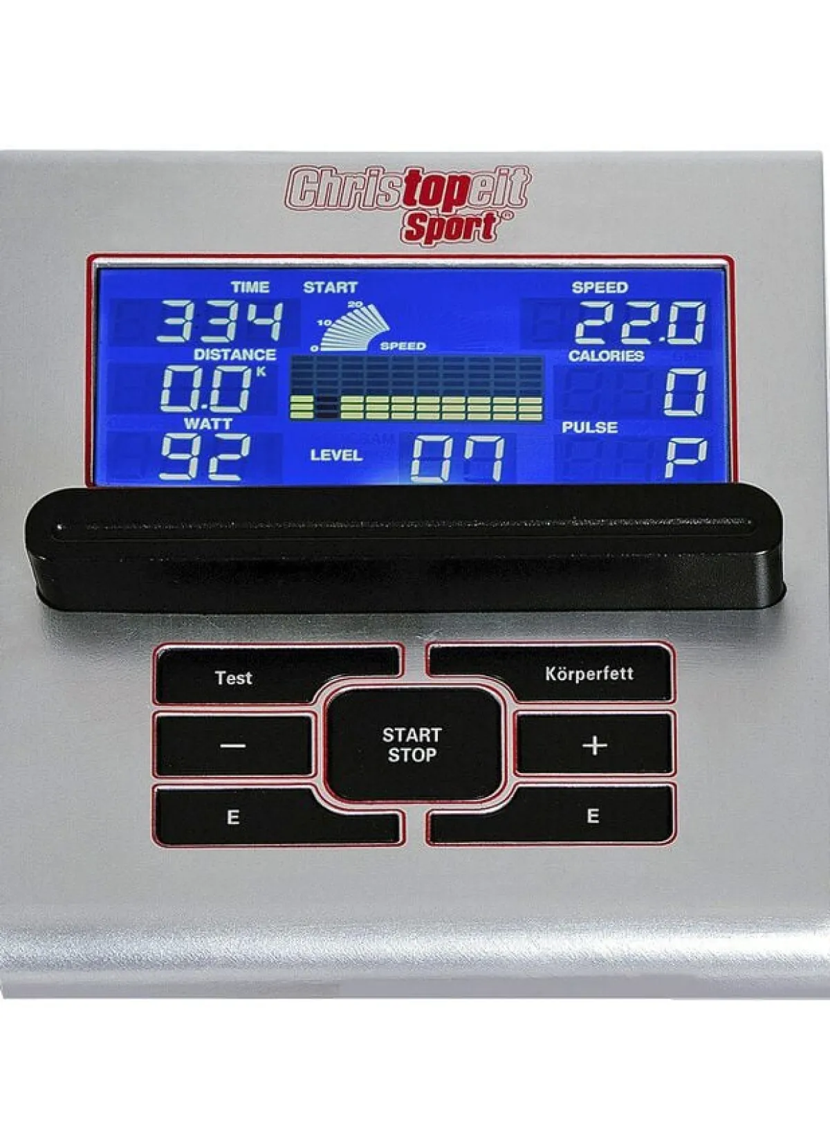 Discount CHRISTOPEIT SPORT Christopeit Ergometer-Heimtrainer ET6 SILBER