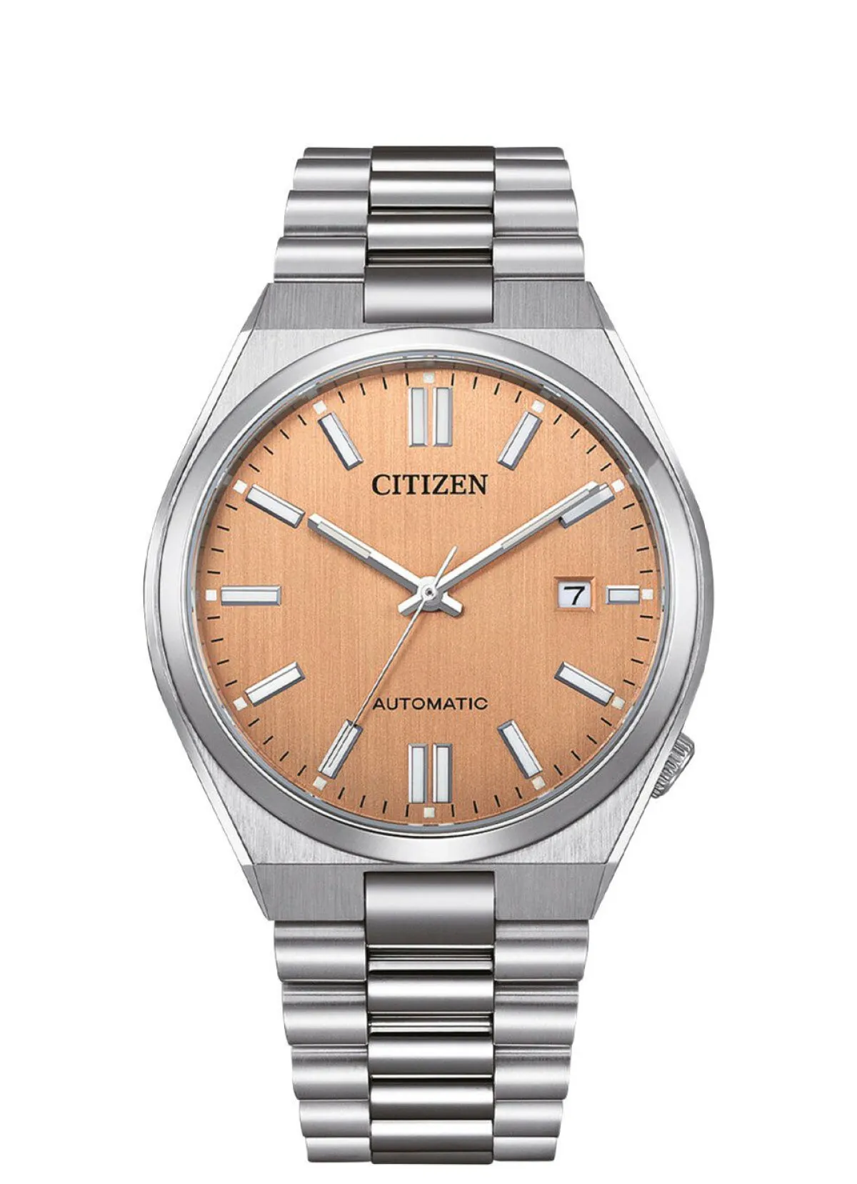 Clearance CITIZEN Serie NJ015* Automatik-Herrenuhr CHAMPAGNER