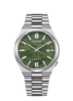 Discount CITIZEN Serie NJ015* Automatik-Herrenuhr GRÜN