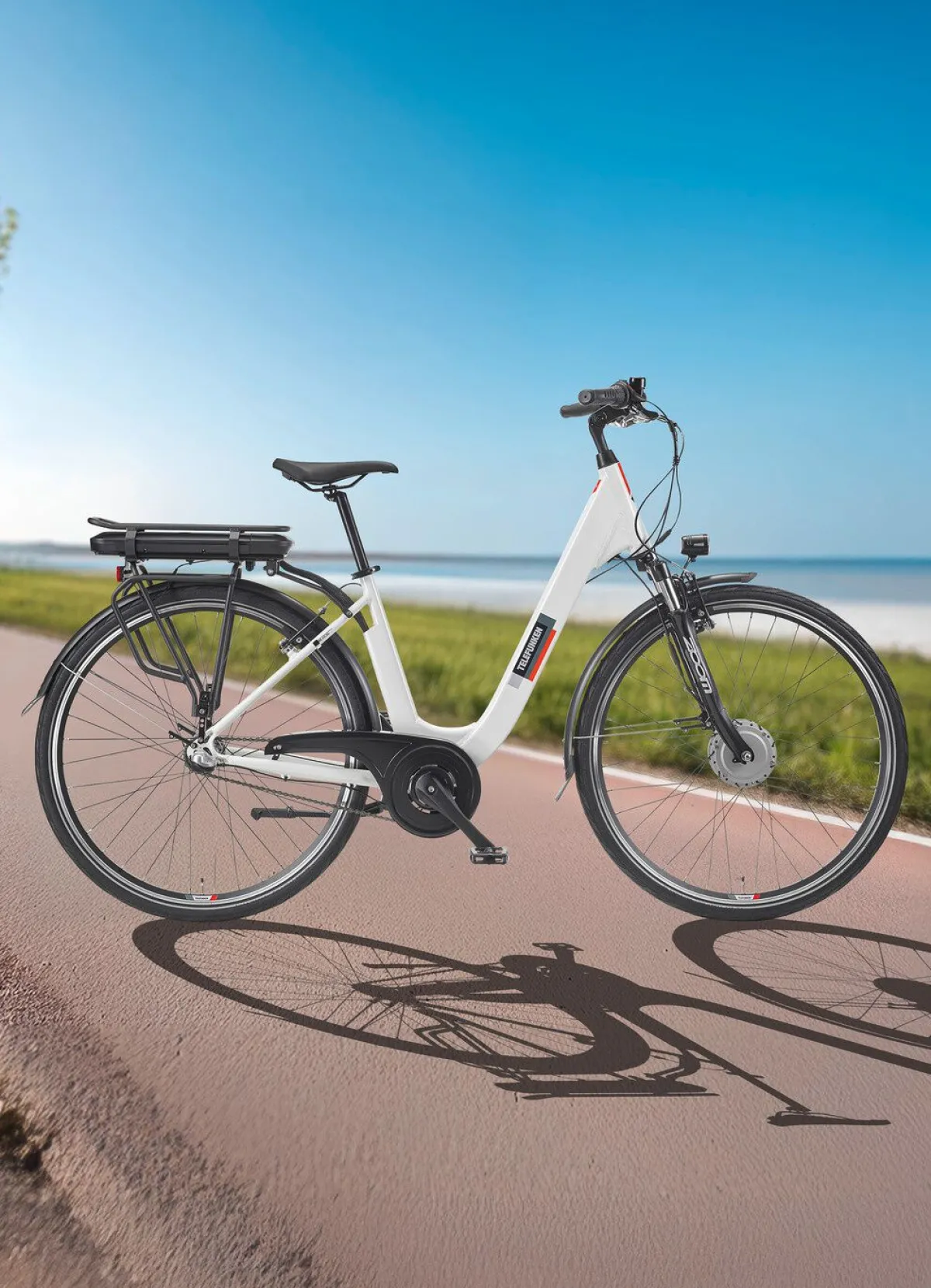 TELEFUNKEN City-E-Bike RC836 von WEISS