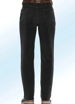 Discount BADER Cordhose in 4 Farben SCHWARZ
