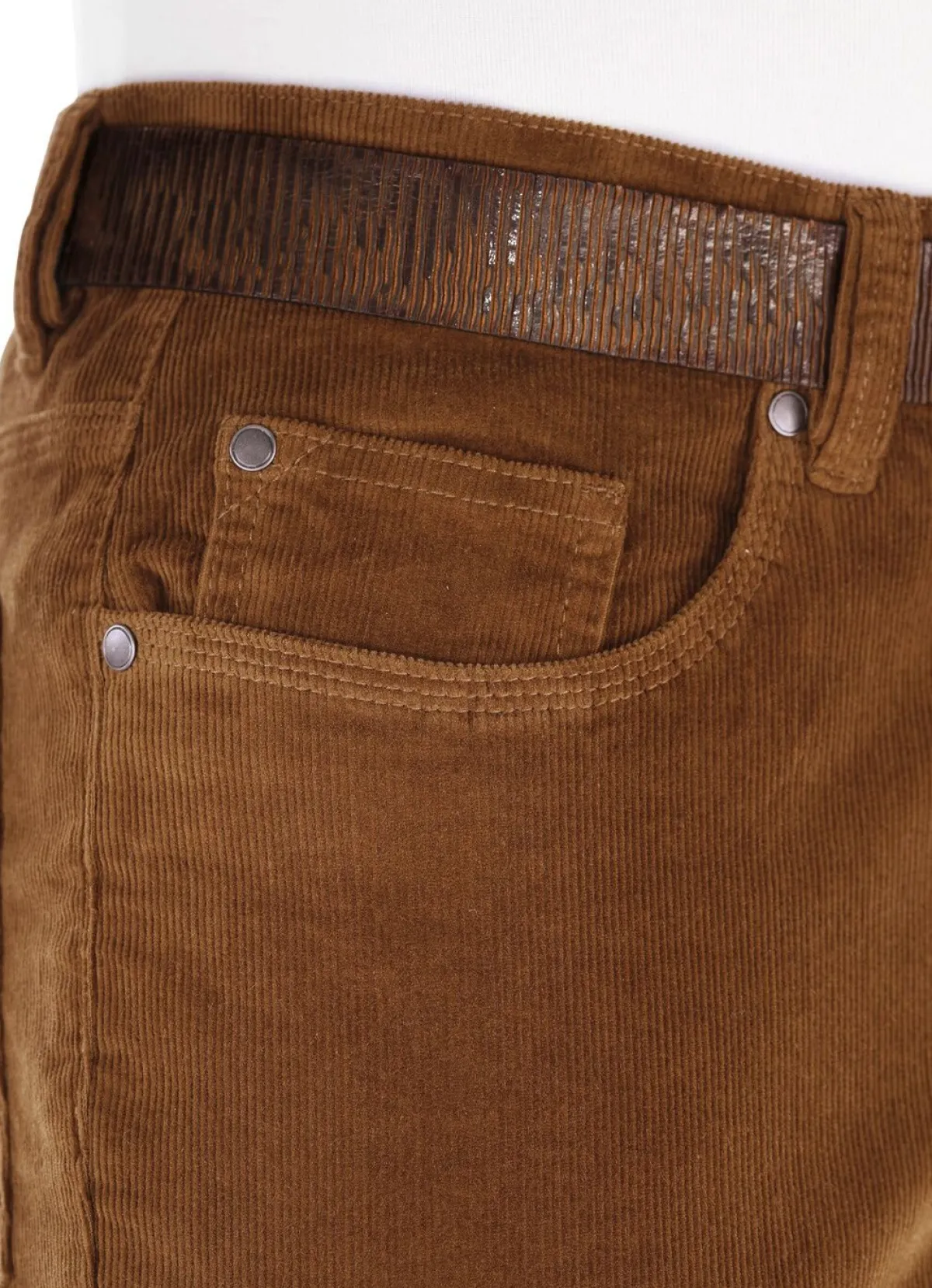BADER Cordhose in 4 Farben COGNAC