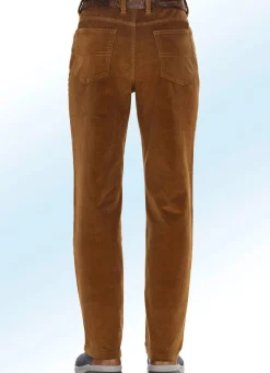 BADER Cordhose in 4 Farben COGNAC