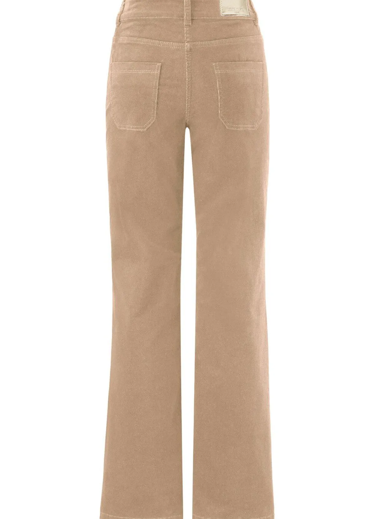Online BADER Cordhose mit weitem Beinverlauf CAMEL