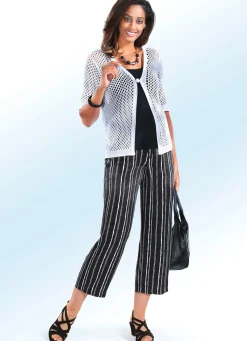 New ASCARI Culotte in aktueller Streifendessnierung SCHWARZ-WEISS