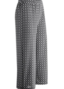 New BADER Culotte in bequemer Schlupfform SCHWARZ-WEISS