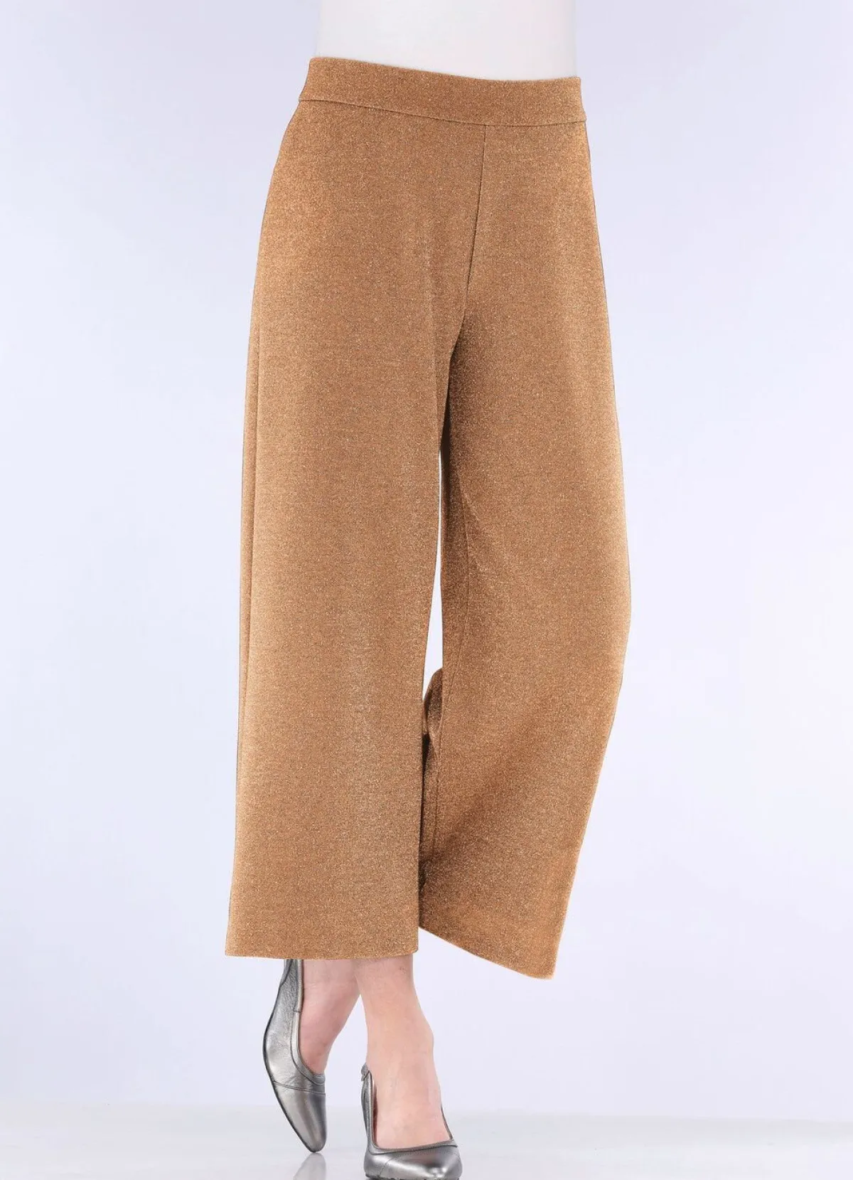 KLAUS MODELLE MADE IN GERMANY Culotte in Schlupfform CAMEL-GOLDFARBEN