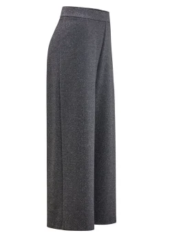 New KLAUS MODELLE MADE IN GERMANY Culotte in Schlupfform SCHWARZ-SILBERFARBEN