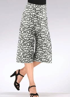 Sale BADER Culotte in Schlupfform WEISS-SCHWARZ