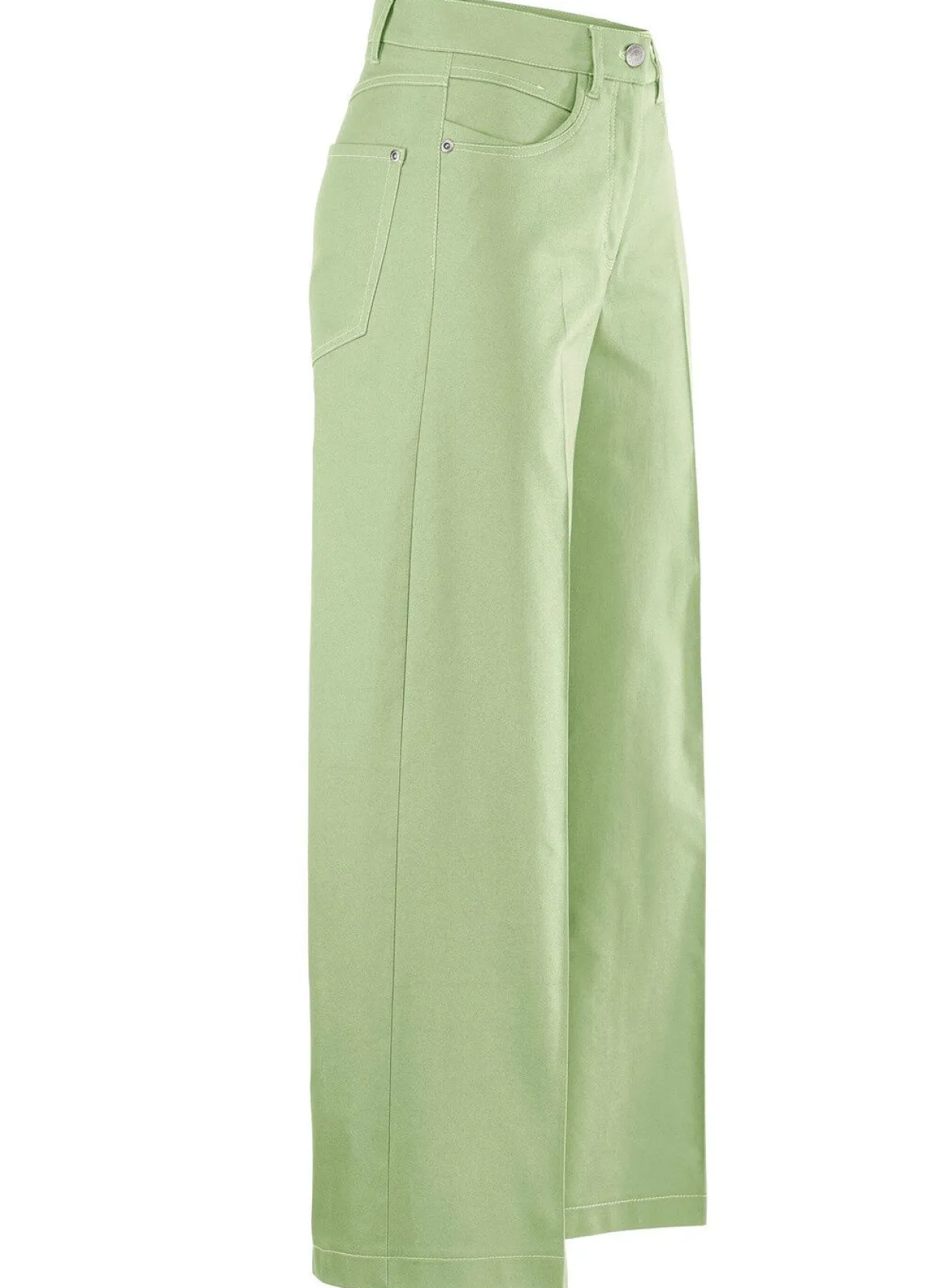 Discount COSMA Culotte mit modisch weitem Bein GRÜN