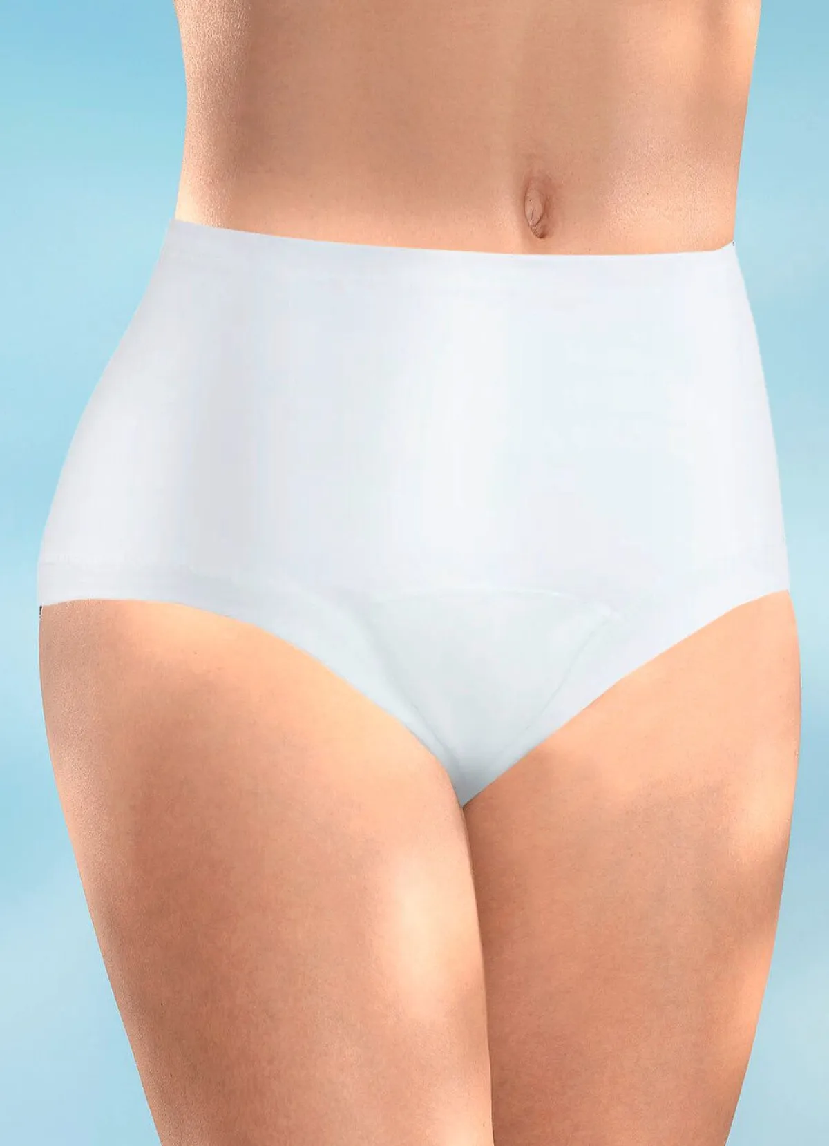Online CON-TA Damen Inkontinenz Taillenslip mit Auslaufschutz von WEISS
