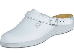 Online BADER Damen-Lederclog WEISS