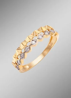 Hot BADER Damenring mit Brillanten
