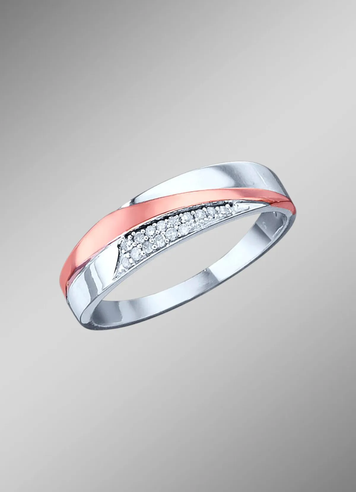 Outlet BADER Damenring mit Diamanten