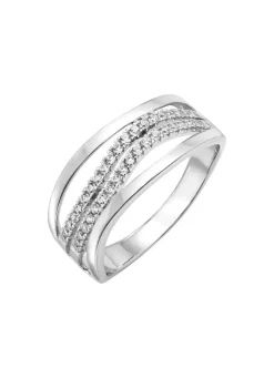 Discount BADER Damenring mit durchbrochenen Ringkopf