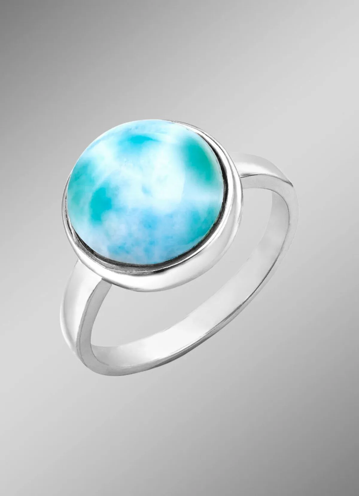 Clearance BADER Damenring mit Larimar