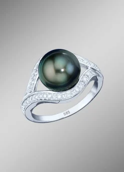 New BADER Damenring mit Tahiti-Zuchtperle und Brillanten