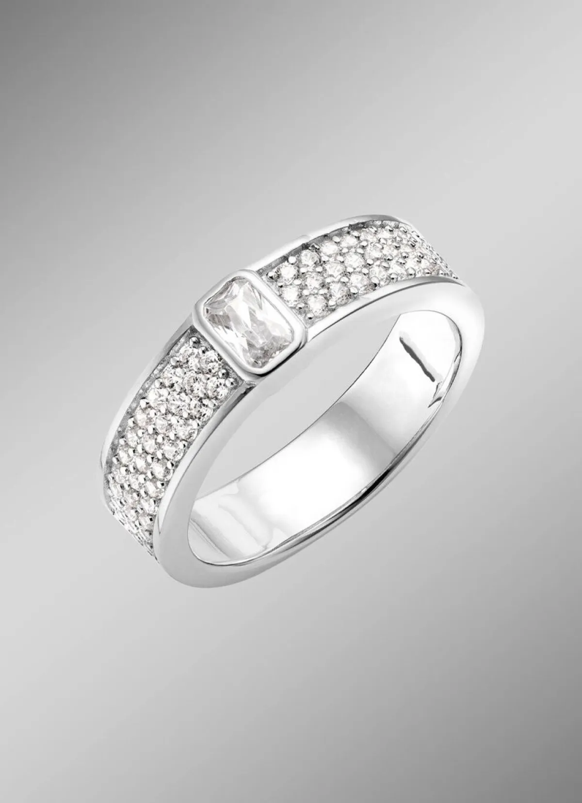 Clearance BADER Damenring mit Zirkonia