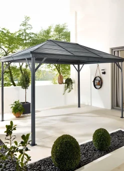 Best BADER Dauerhaft rostfreier Pavillon Ventura GRAU
