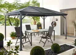 Best BADER Dauerhaft rostfreier Pavillon Ventura GRAU