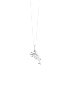 New BADER Delfin-Anhänger in Silber