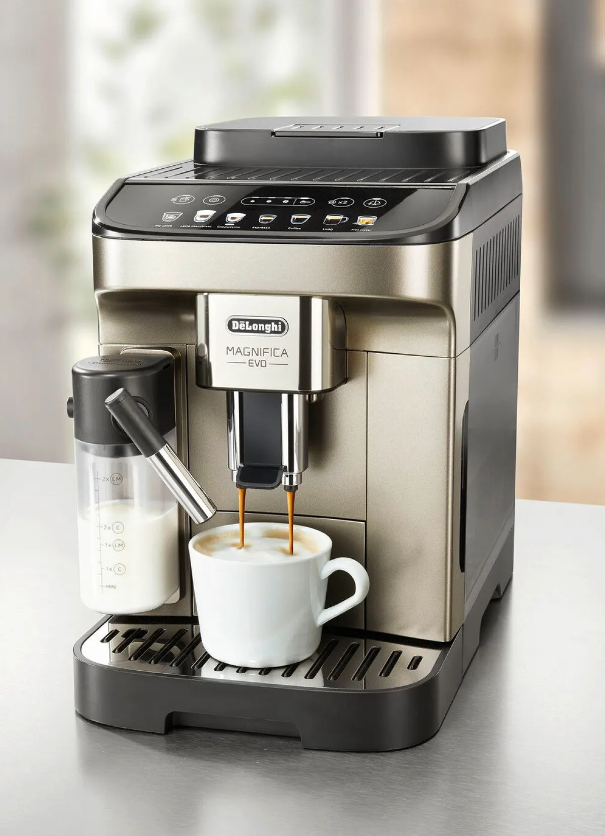 Outlet DE LONGHI De’Longhi ECAM 290.81.TB Kaffee-Vollautomat mit doppeltem Heizsystem SCHWARZ
