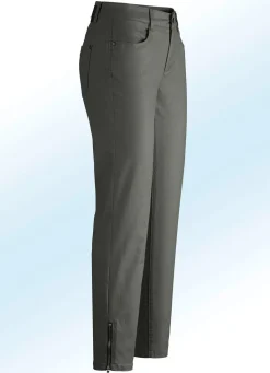 New ASCARI Dezent schimmernde Hose OLIV