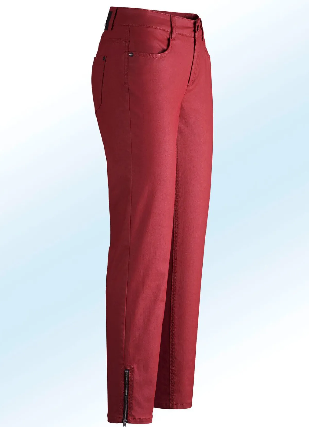 New ASCARI Dezent schimmernde Hose ROT