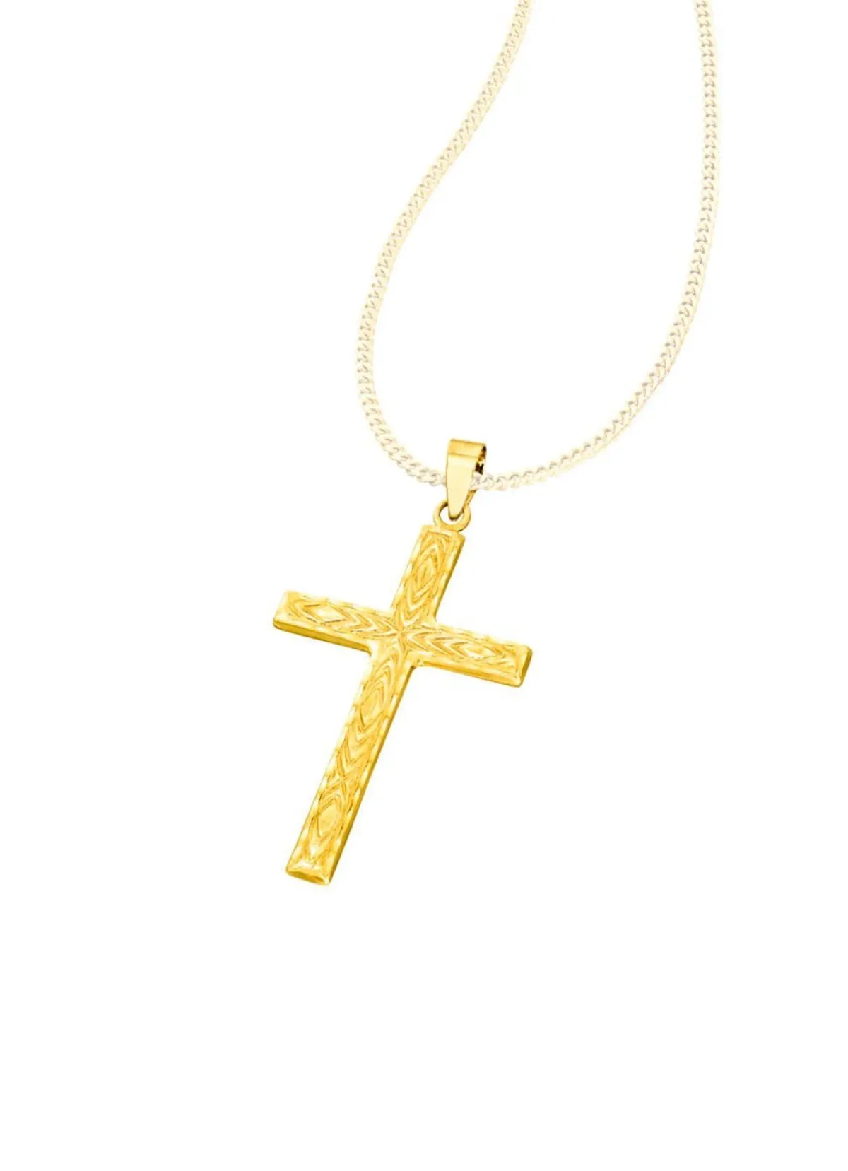 Discount BADER Diamantierter Kreuz-Anhänger