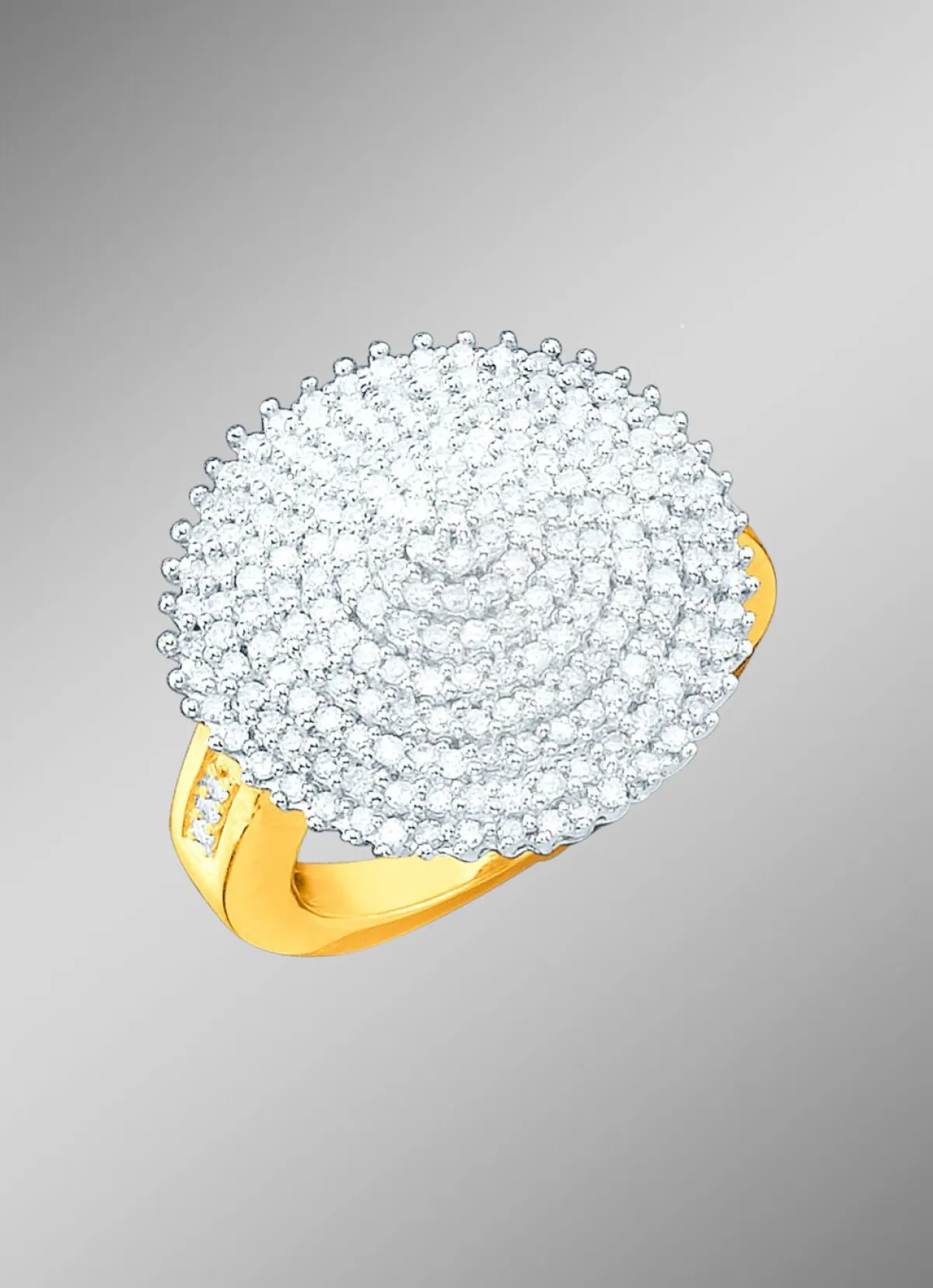 Sale BADER Diamant-Ring mit 216 Diamanten
